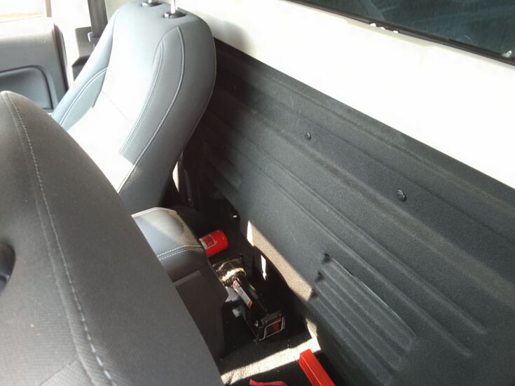 2024 GWM P-SERIES CV SCAB 2.0TD SX 4X2 6MT – Rear Seats