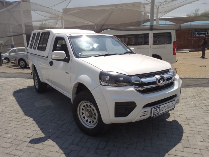 2024 GWM STEED 2.0 SINGLE CAB S4X2 – Front Feature Photo