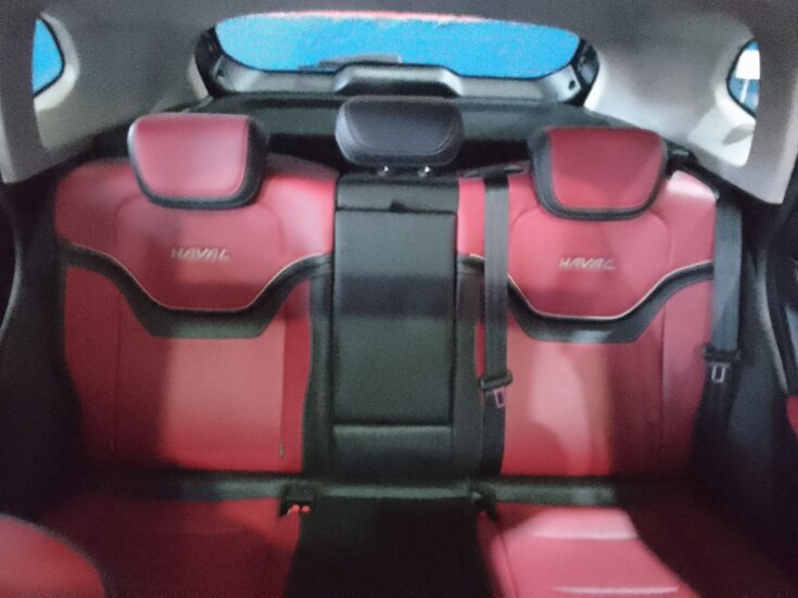 2024 HAVAL H2 JOLION 1.5 LUXURY AT – Rear Seats
