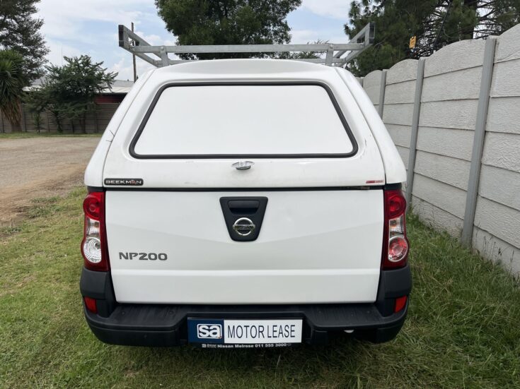 2024 NISSAN P200 1.6 A/C SAFETY PACK P/U S/C – Back Photo