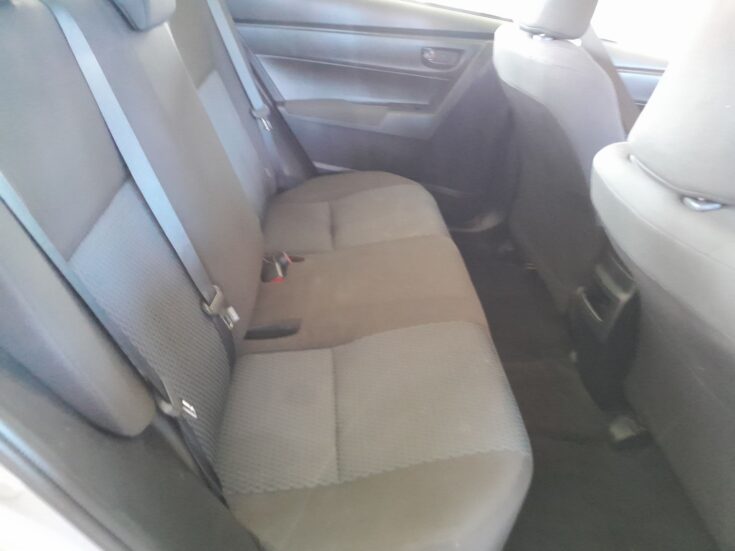 2024 TOYOTA COROLLA QUEST PLUS 1.8 CVT – Rear Seats