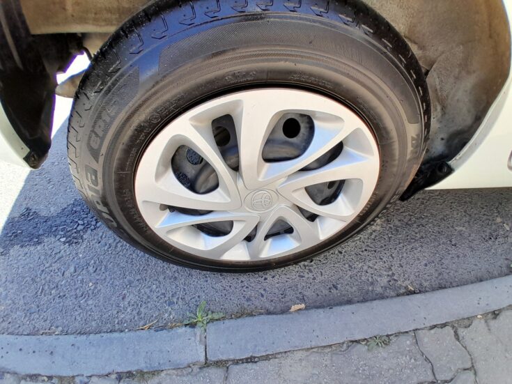 2024 TOYOTA VITZ 1.0 MANUAL – Wheel Example