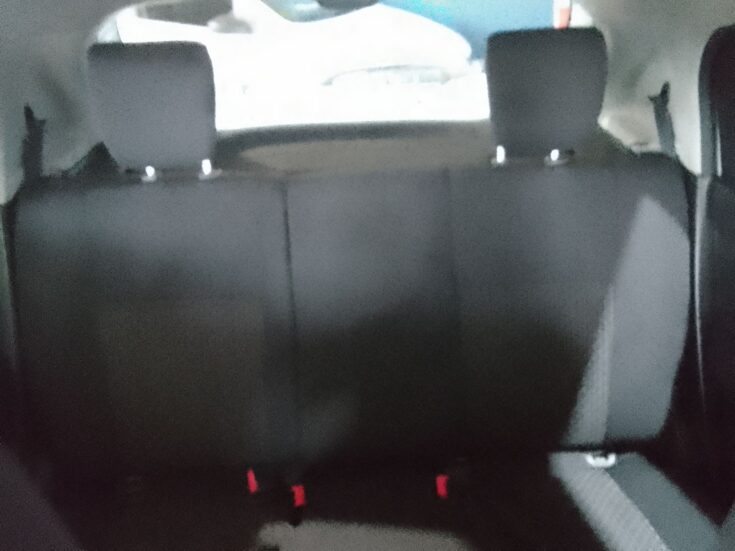 2024 TOYOTA VITZ 1.0 XR AMT – Rear Seats