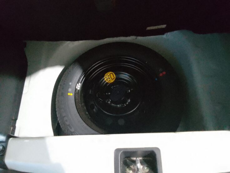 2024 TOYOTA VITZ 1.0 XR AMT – Spare Wheel