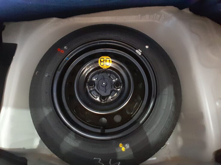 2024 TOYOTA VITZ XR 1.0 AMT – Spare Wheel