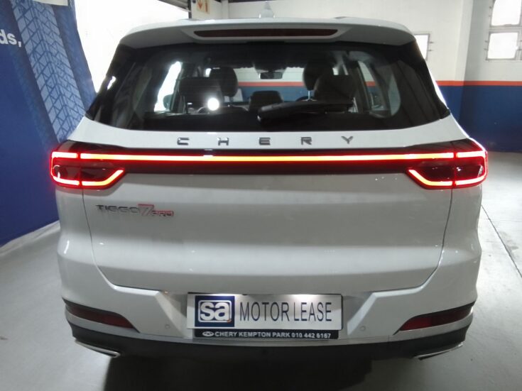 2025 CHERY TIGGO 7 PRO 1.5T CVT DISTINCTION – Back Photo