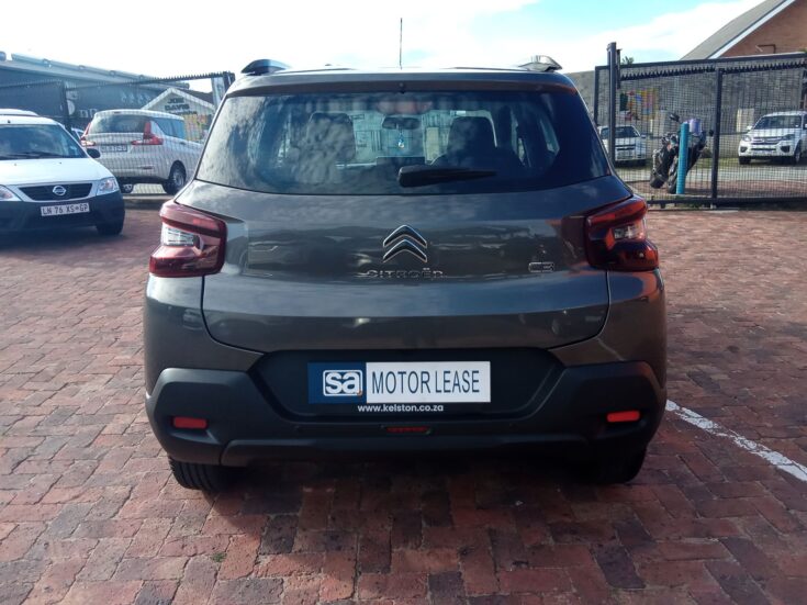 2025 CITROEN C3 MANUAL – Back Photo