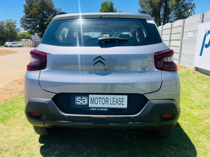 2025 CITROEN C3 PLUS 1.2 MANUAL – Back Photo