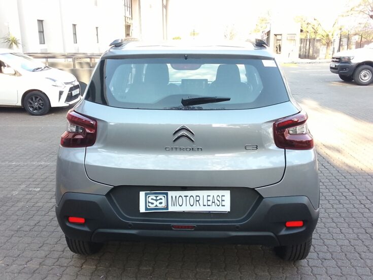 2025 CITROEN C3 PLUS 1.2 MANUAL – Back Photo