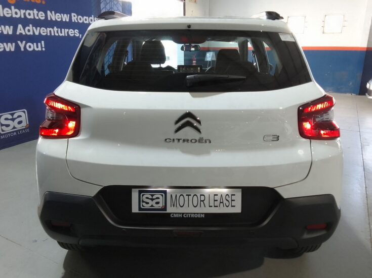 2025 CITROEN C3 PLUS 1.2 MANUAL – Back Photo