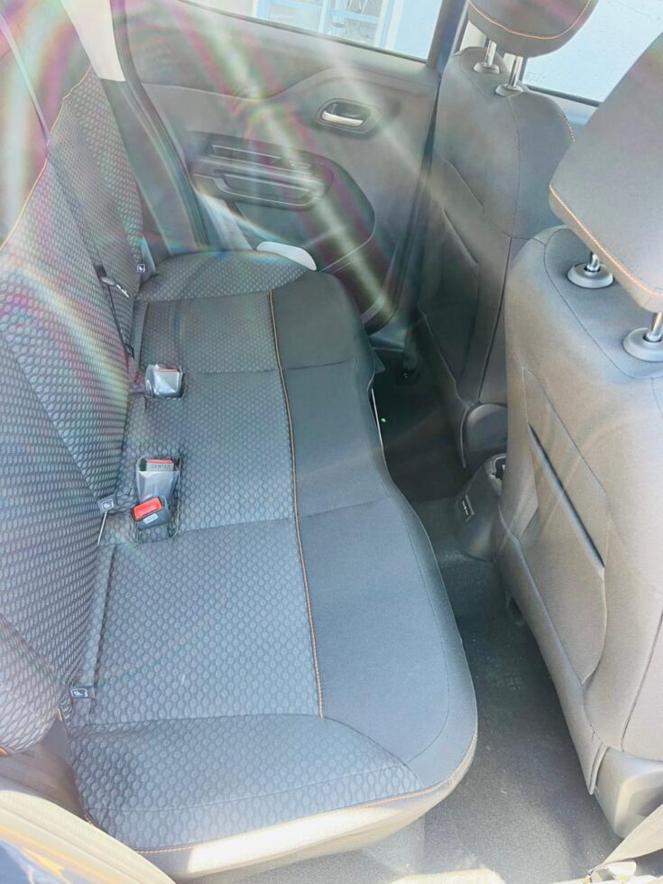 2025 CITROEN C3 PLUS 1.2 MANUAL – Rear Seats
