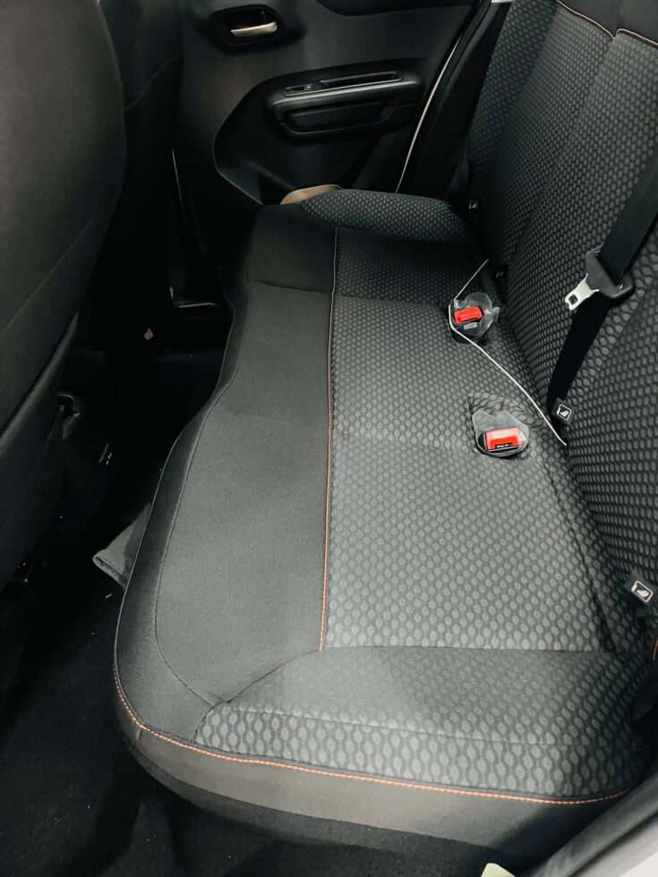 2025 Citroen C3 Plus MT – Rear Seats