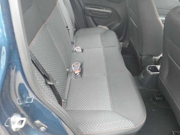 2025 Citroen C3 Plus MT – Rear Seats
