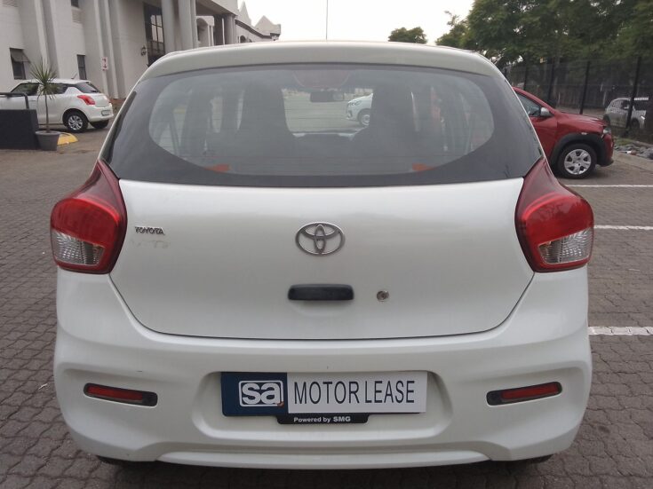 2025 TOYOTA VITZ 1.0 MANUAL – Back Photo
