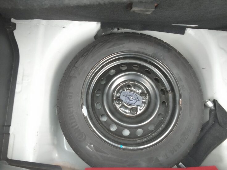2025 TOYOTA VITZ 1.0 MANUAL – Spare Wheel
