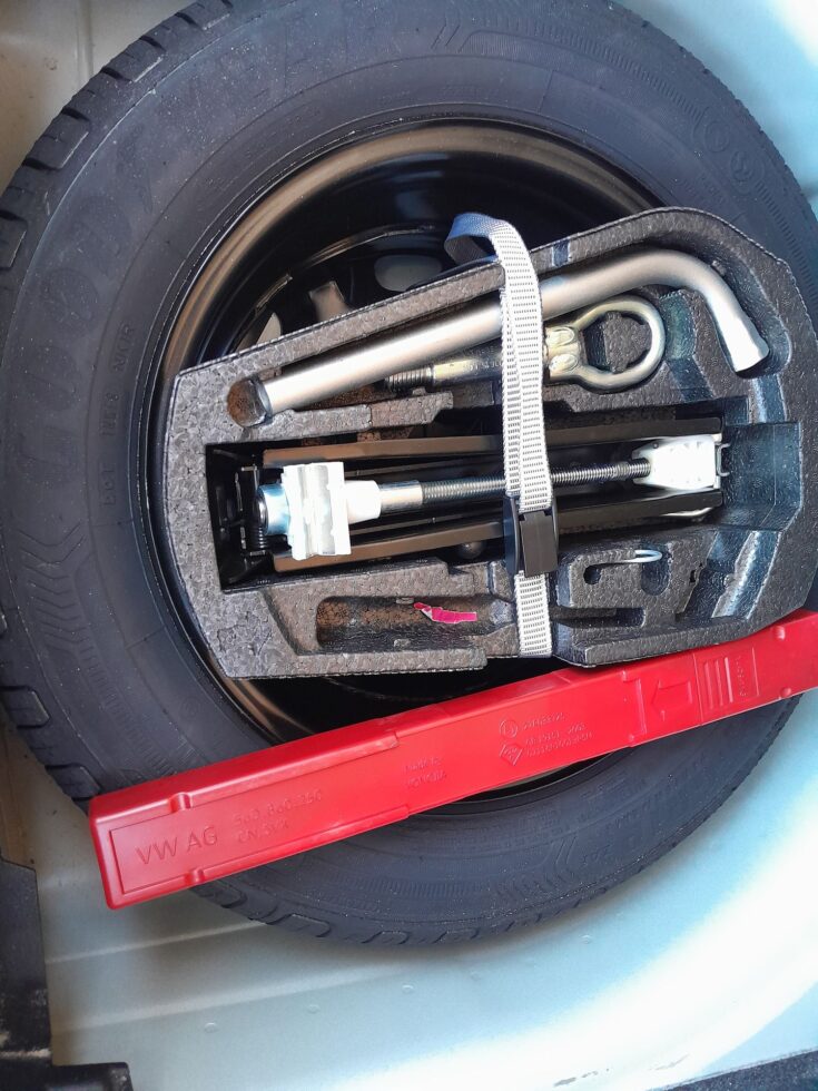 2025 VW POLO VIVO 1.4 TRENDLINE MANUAL – Spare Wheel