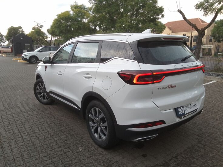 2026 Chery Tiggo 7 Pro 1.5 T CVT – Back Feature Photo