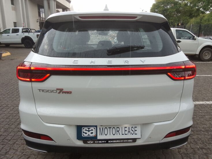 2026 Chery Tiggo 7 Pro 1.5 T CVT – Back Photo