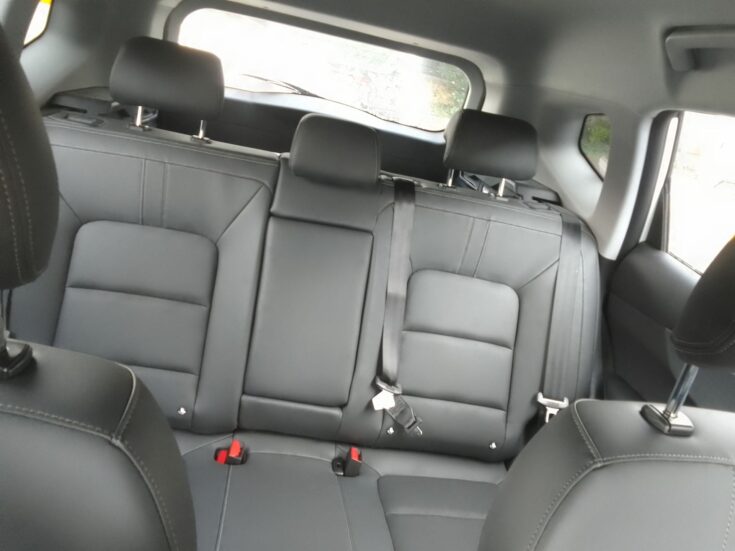 2026 Chery Tiggo 7 Pro 1.5 T CVT – Rear Seats
