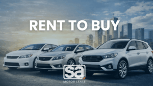 3 rent to buy cars side by side to augment the blog article for people who can't get car finance and need to get to try rent to buy instead.