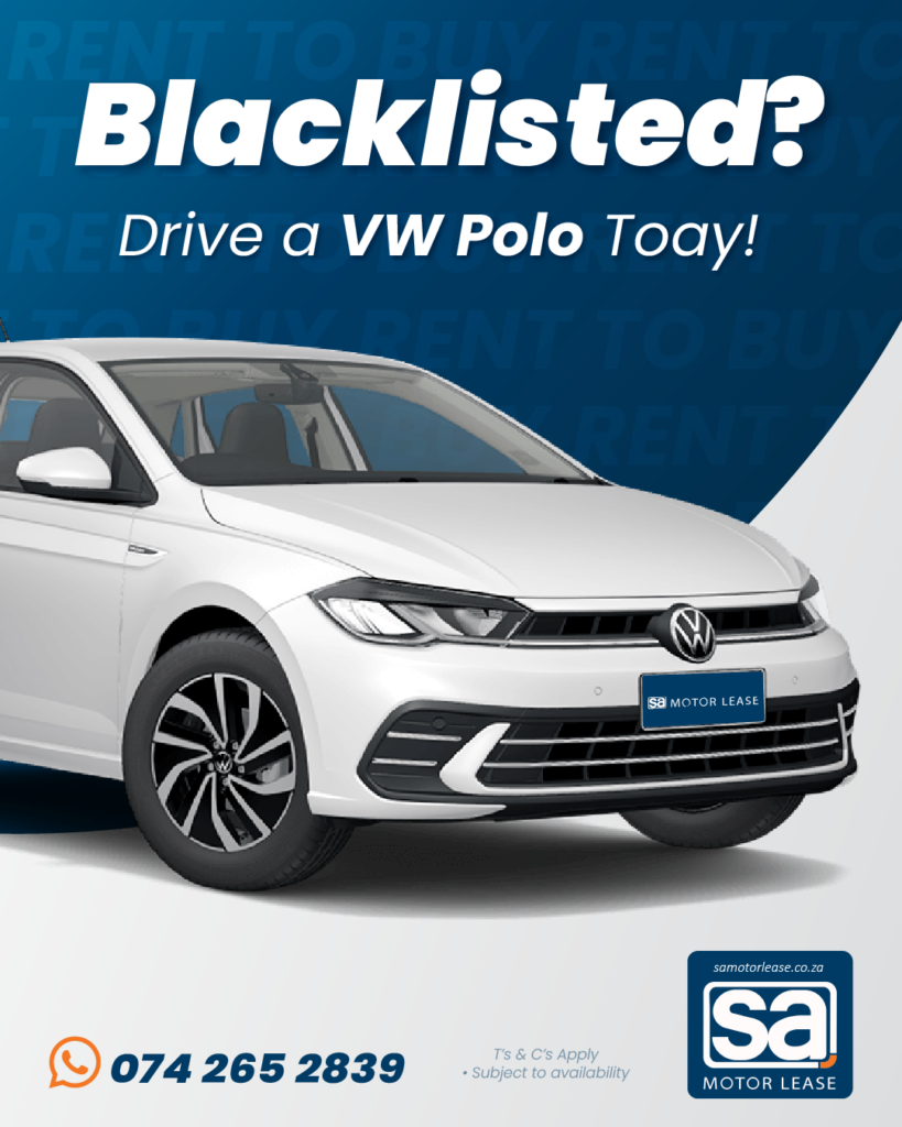 Augment the article titled South African choosing rent to buy over buying a car.