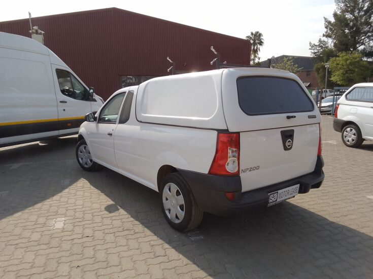 2019 NISSAN NP200 1.6A/C SAFETY PACK P/U S/C - Back Feature