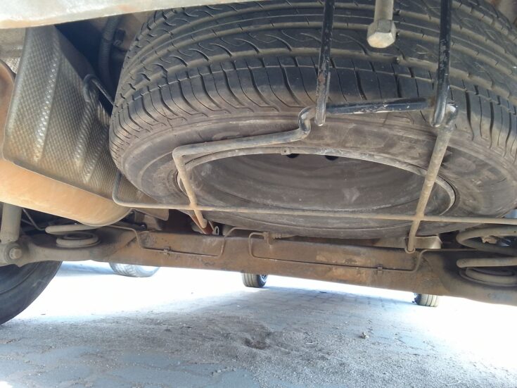 2019 NISSAN NP200 1.6A/C SAFETY PACK P/U S/C - Spare Wheel